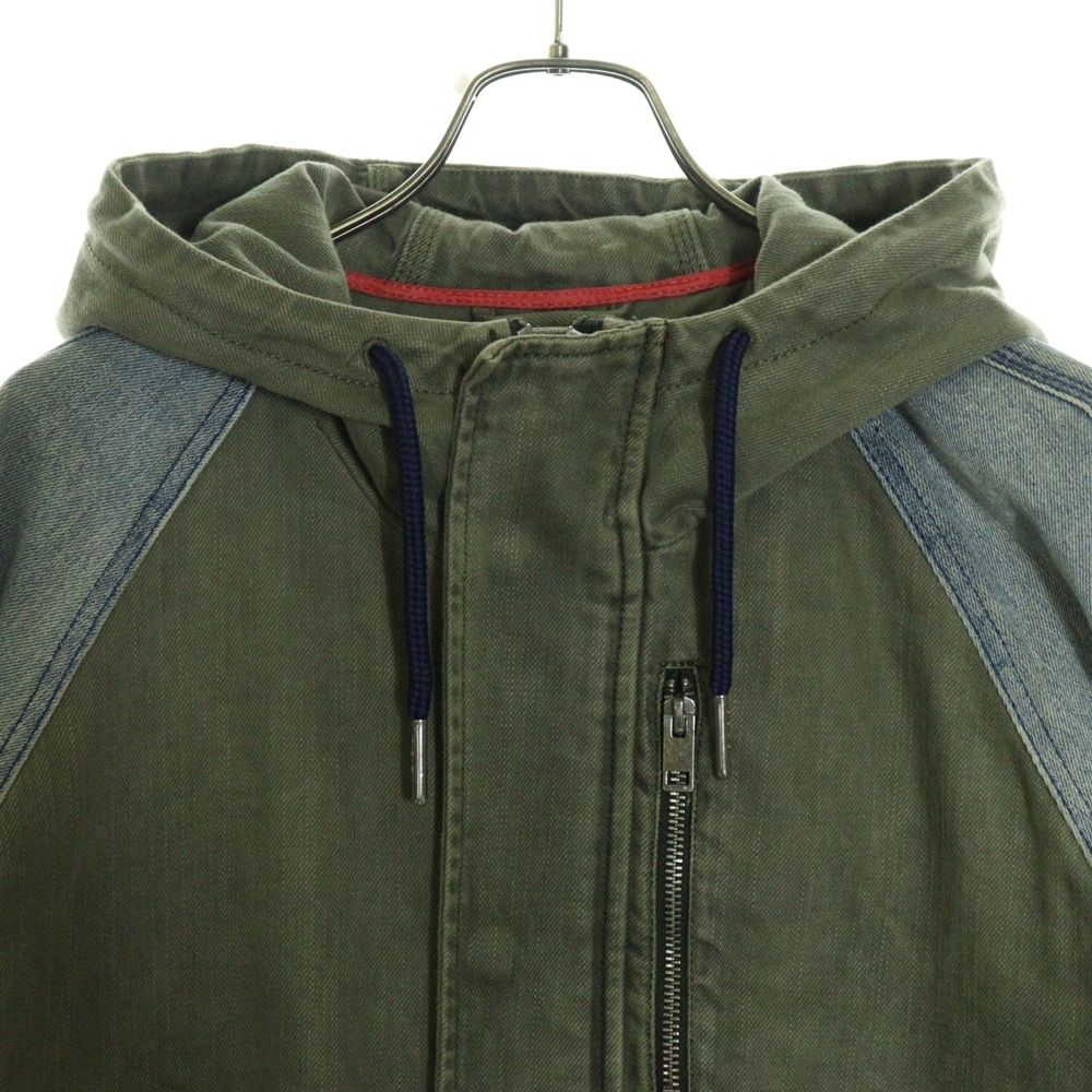 DIESEL モッズコート　L DIESEL (ディーゼル) ラグラン 切り替え ダブルフラップポケット