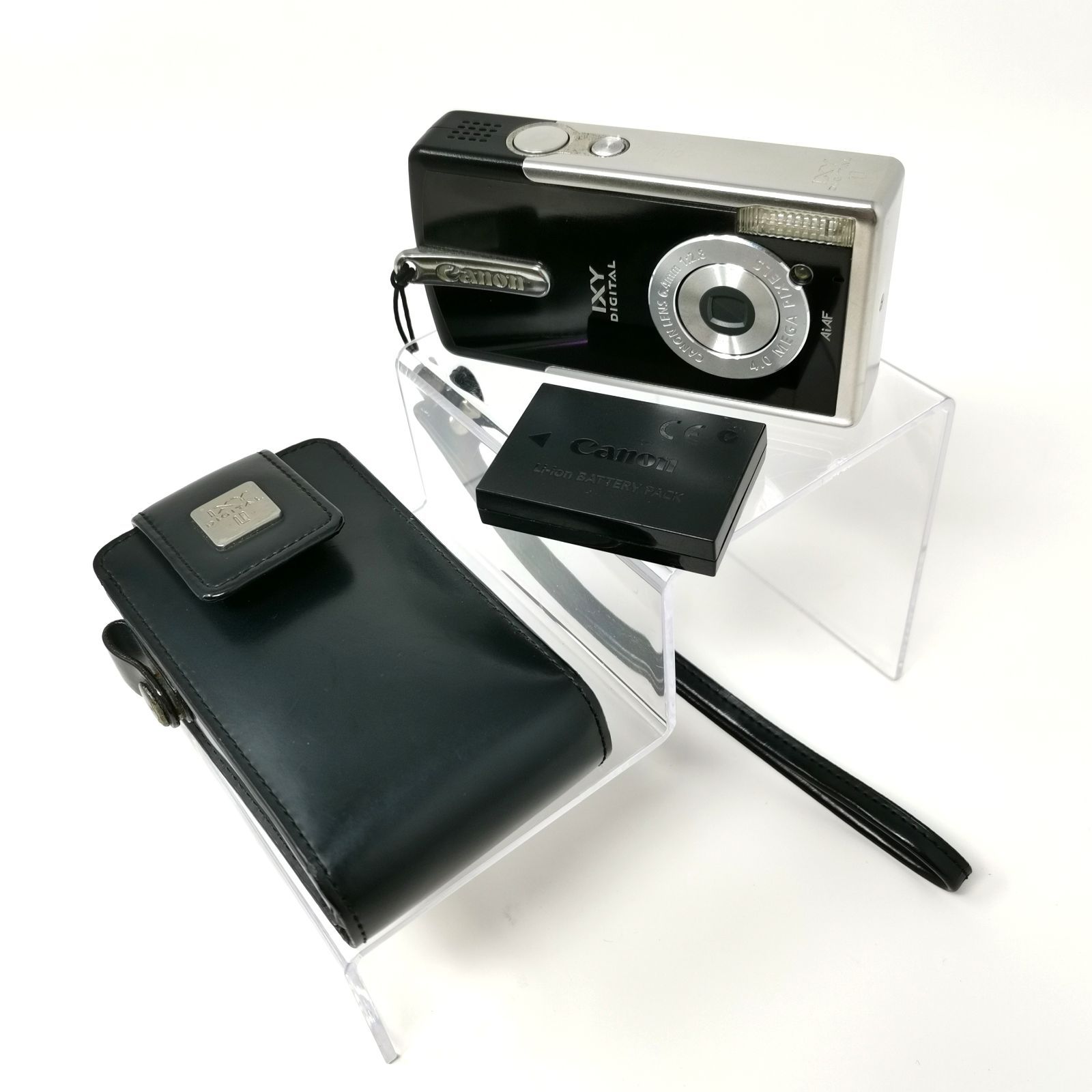 キャノン IXY PC1060 デジタルカメラ ブラック シルバー