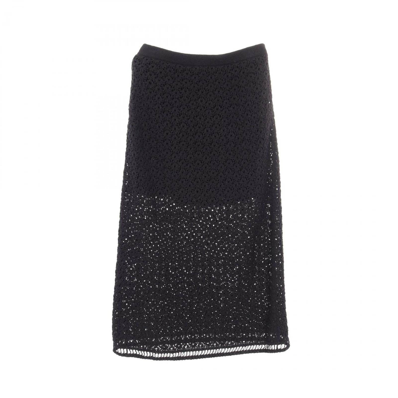 シャネル CHANEL スカート カメリア P63066 コットン スカート レディース Used A