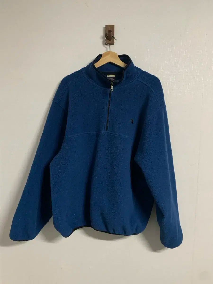 XL 90s Champion(チャンピオン) ヴィンテージ オールドスクール ハーフジップ フリース