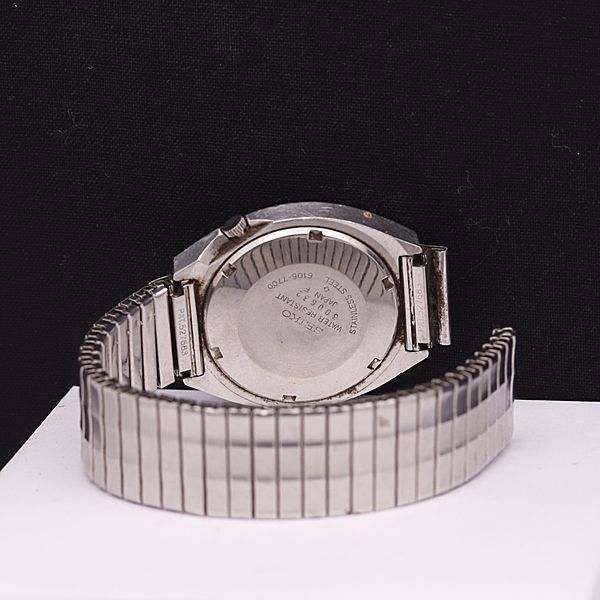 セイコー AT/自動巻 6106-7700 ファイブアクタス デイデイト 23石