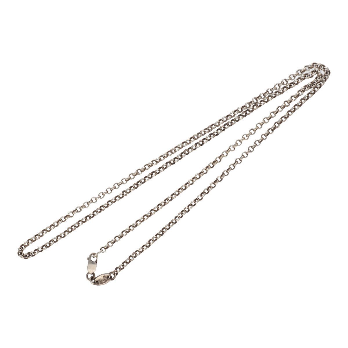クロムハーツロールチェーン20インチ新品未使用　直営購入　sv925 クロムハーツ（Chrome Hearts）ネックレス チェーン ロール