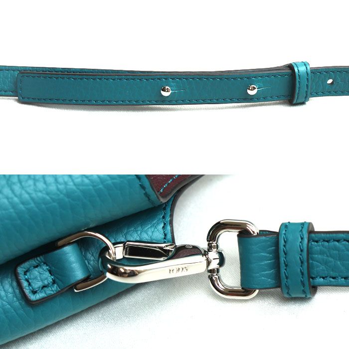 TOD’S トッズ マイクロ Tタイムレス 2Wayショルダーバッグ バーガンディグリーン XBWAPAT9000QRI 7O98 レディース DECORATOM_COM_BR