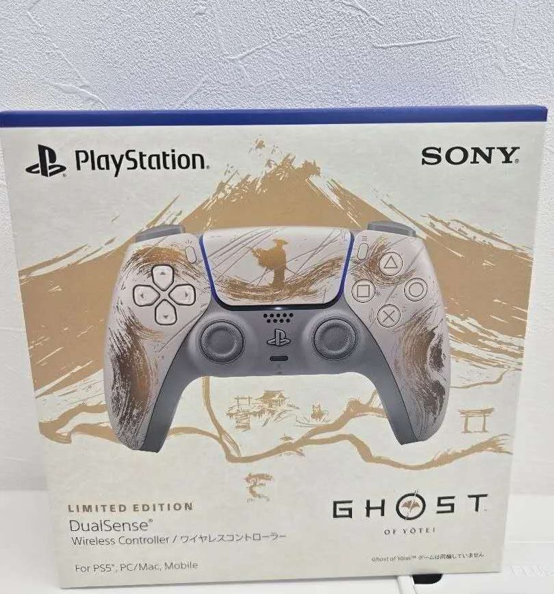 DualSense ワイヤレスコントローラー Ghost of Yōtei ゴールド リミテッドエディション