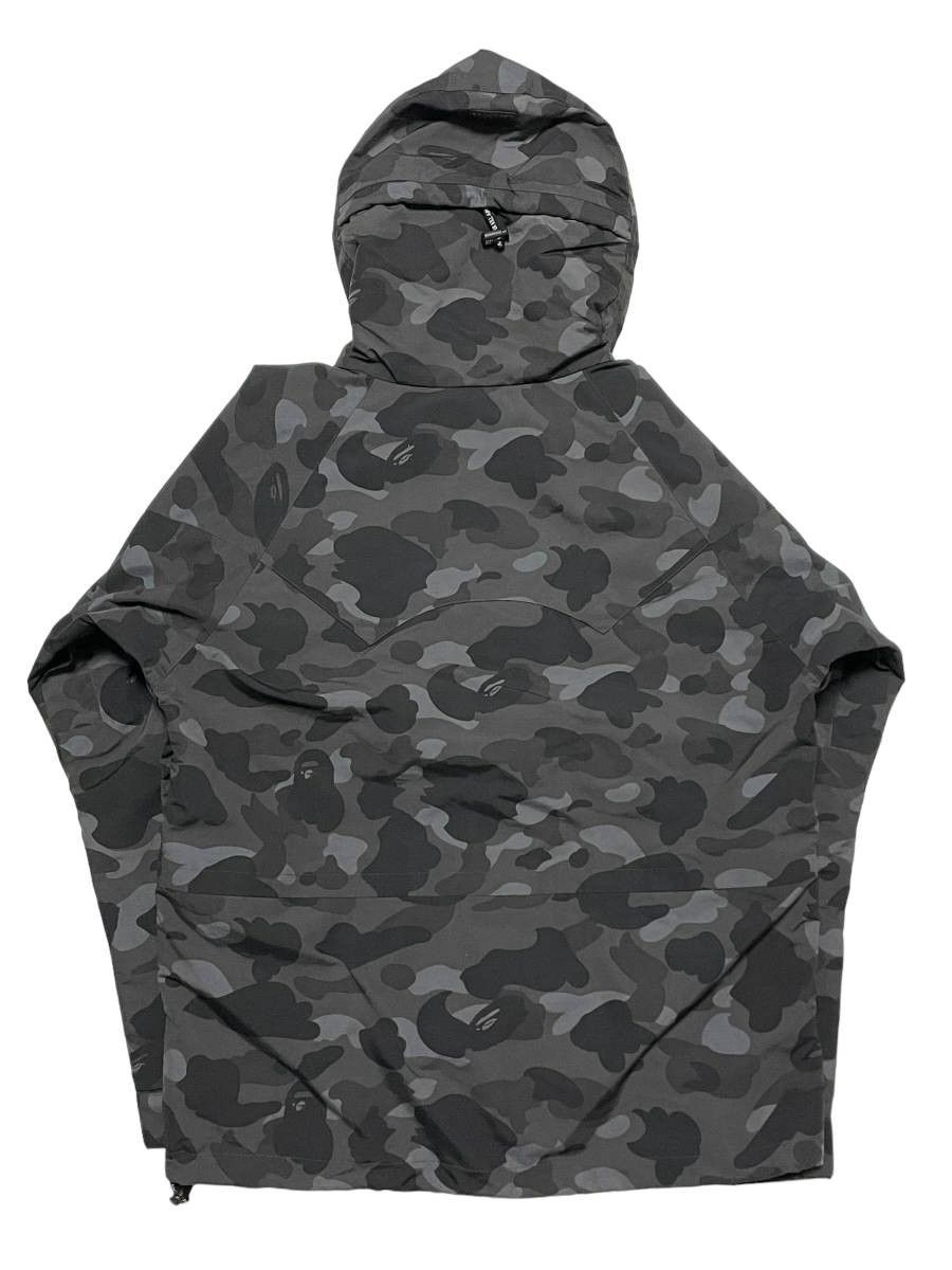 BAPE a bathing ape マウンテンパーカー　スノボジャケット GORE-TEX COLOR CAMO SNOWBOARD JACKET M（マウンテンパーカー
