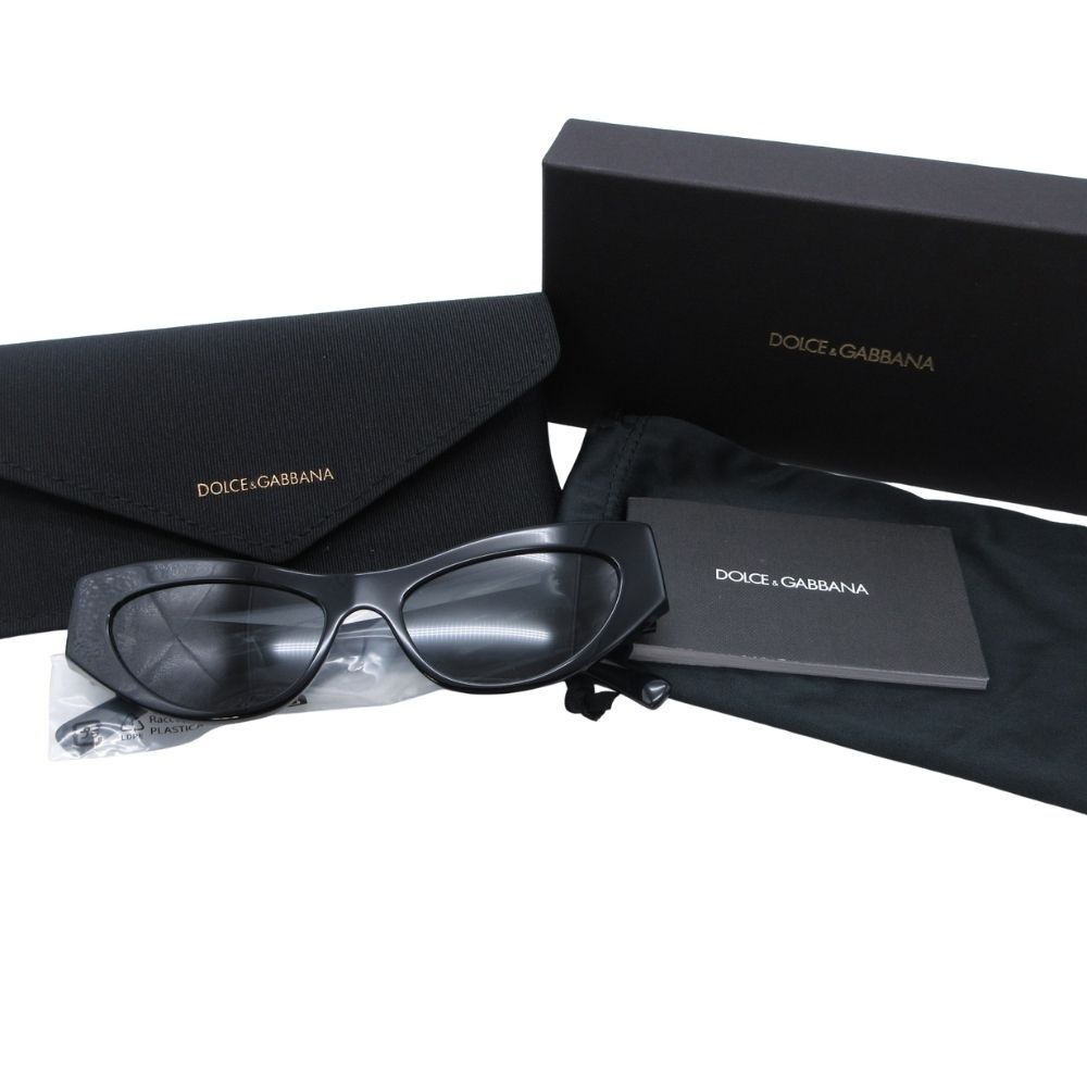 新品同様 DOLCE&GABBANA ドルチェアンドガッバーナ キャットアイ  