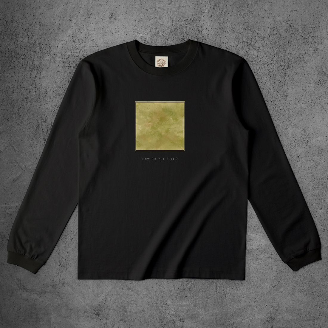 グラフィックロングTシャツ　How Do You Feel type - 007 -Long-