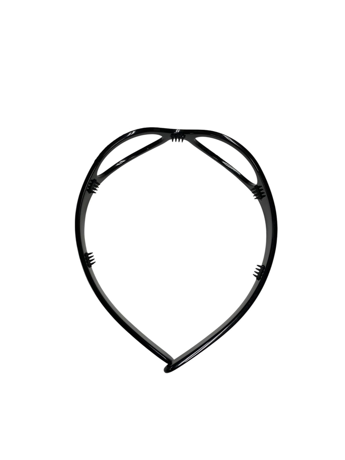 アレクサンドルドゥパリ ヘアアクセサリー ブラック ラインストーン ITWSG4NHQ4YP