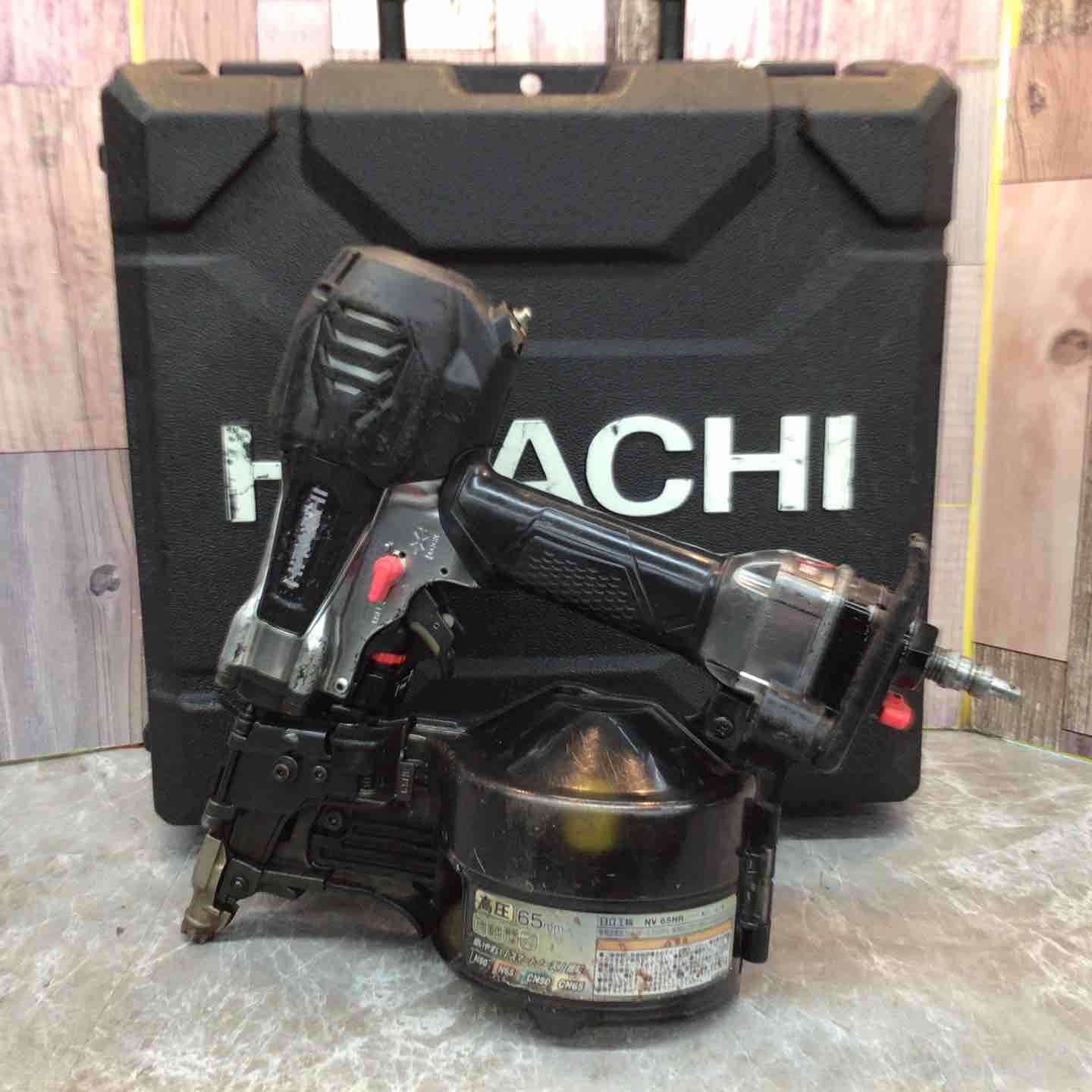 中古品】HITACHI ロール釘打ち機 NV65HR(SGK)銀鏡【八潮店】 - メルカリ