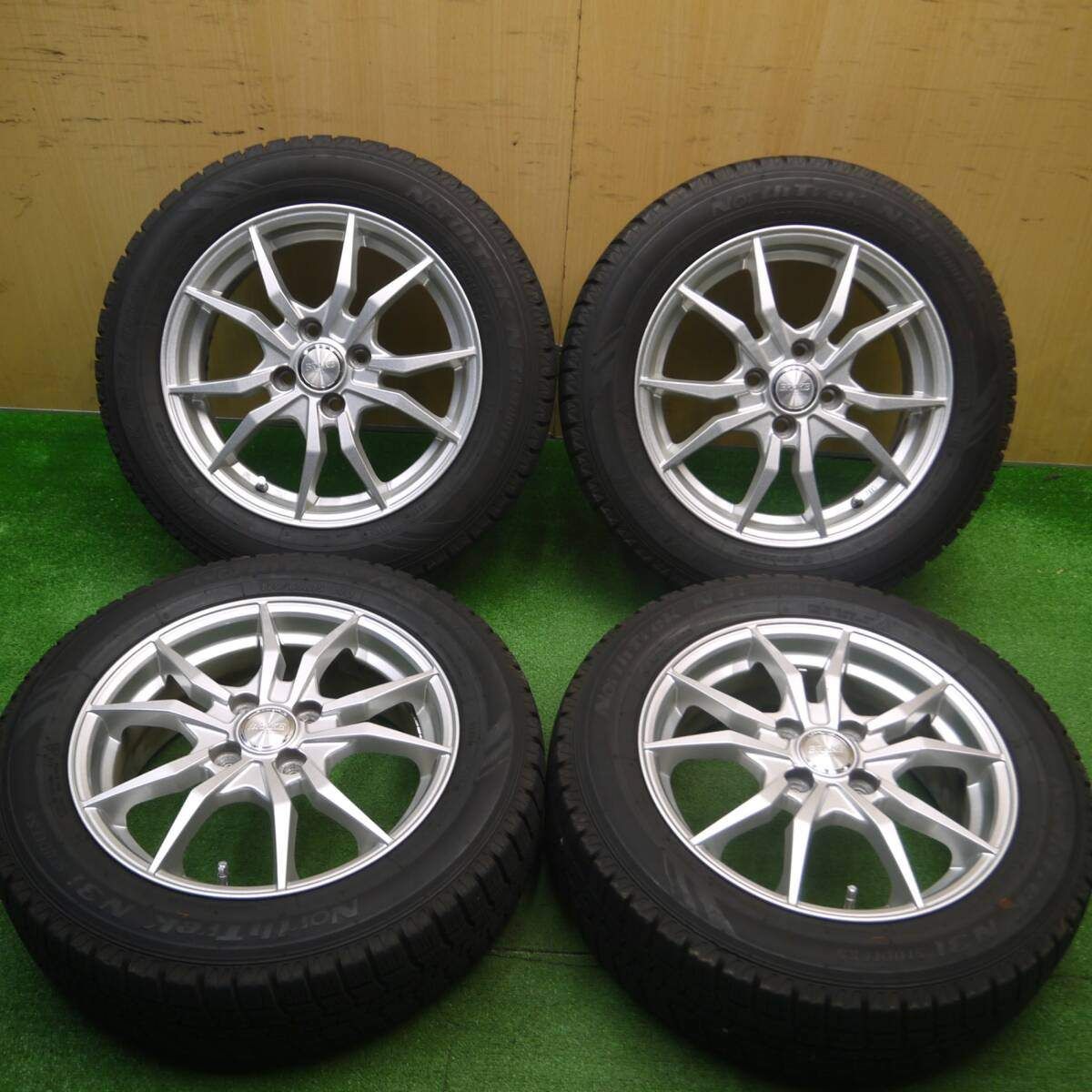 n*o様 NorthTrek N5 スタッドレスタイヤ195/65R15 製造年 楽天市場】オートバックス ノーストレック N5 195/65R15 91Q（タイヤ1