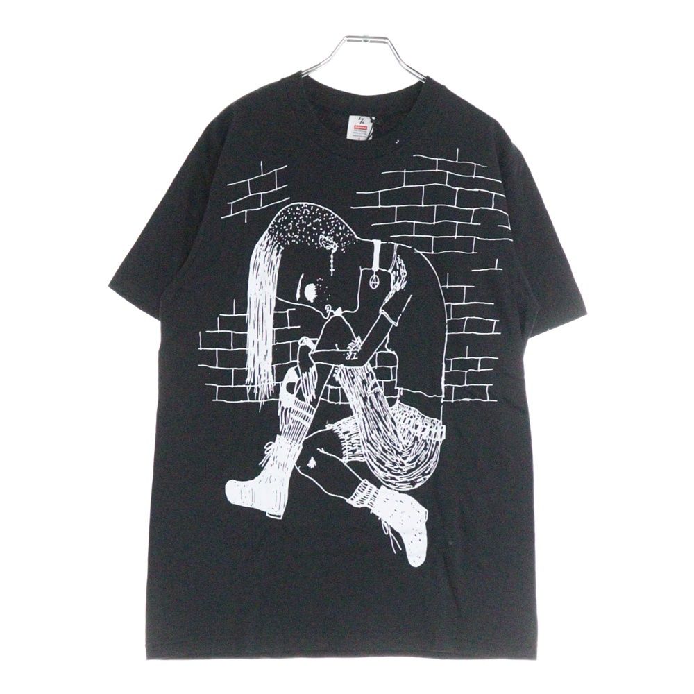 SUPREME シュプリーム 25AW ×Y s by Yohji Yamamoto Front Printed Tee ヨウジヤマモト フロントプリント 半袖tシャツ カットソー ブラック