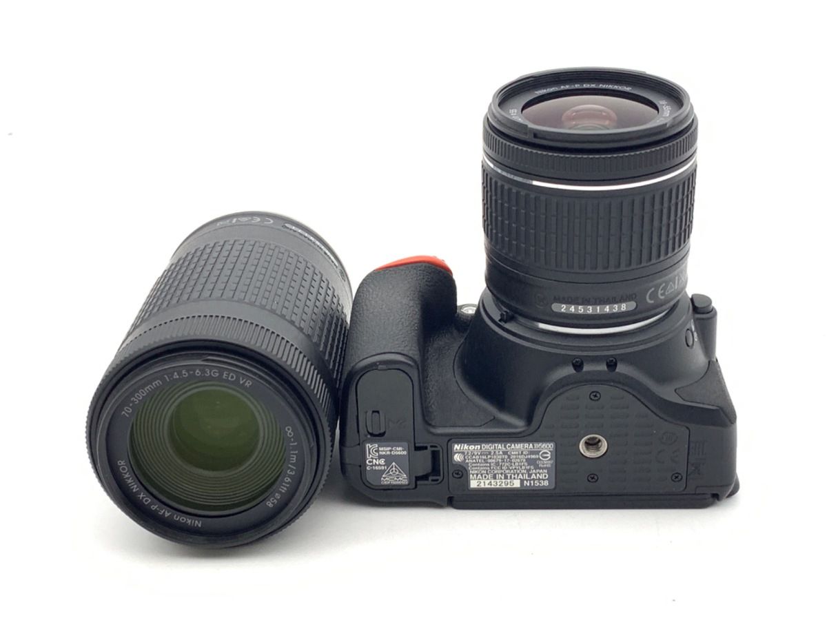 Nikon D5600ダブルズームキット　美品　値段交渉歓迎！ 中古】 【良品】 ニコン D5600 ダブルズームキット 中古】(ニコン