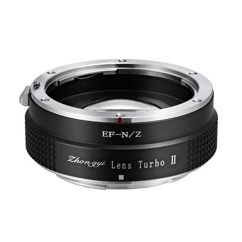 送料無料 ♥ 未開梱 中一光学 フォーカルレデューサーアダプター Lens Turbo II EF-NZ LTIIEFNZx0.7
