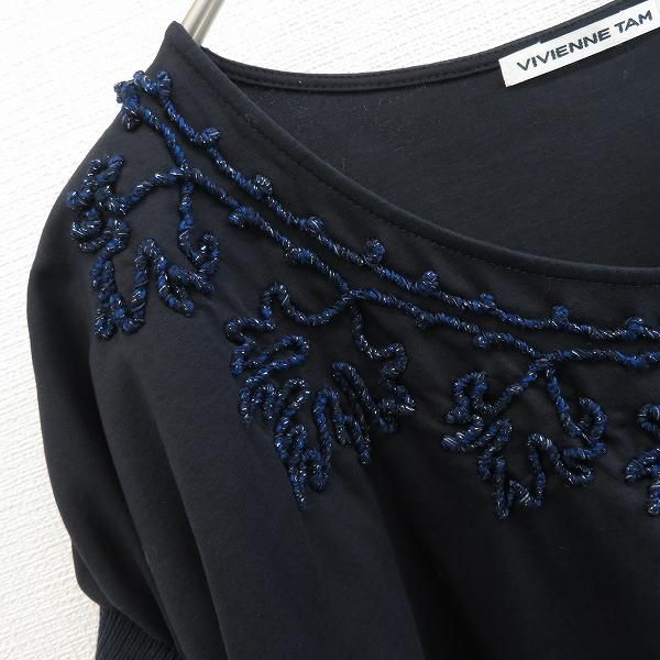 超*。様 ヴィヴィアンタムのトップス RED DRAGON EMBROIDERY ON STRETCH NETTING ブラウス｜VIVIENNE