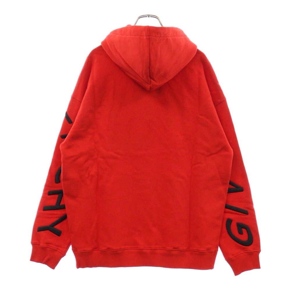 M】GIVENCHY（ジバンシー）エンブロイダリー パーカー スウェット 黒 