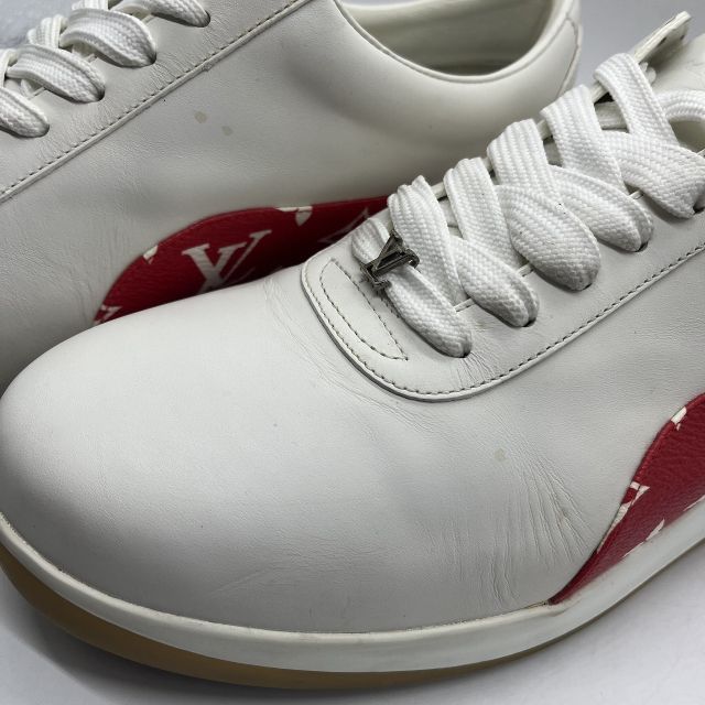 【美品】シュプリーム×ルイヴィトン 17AW SPORT SNEAKER LOUIS VUITTON 17aw SUPREME L.V SPORT SNEAKER サイズ7 1/2