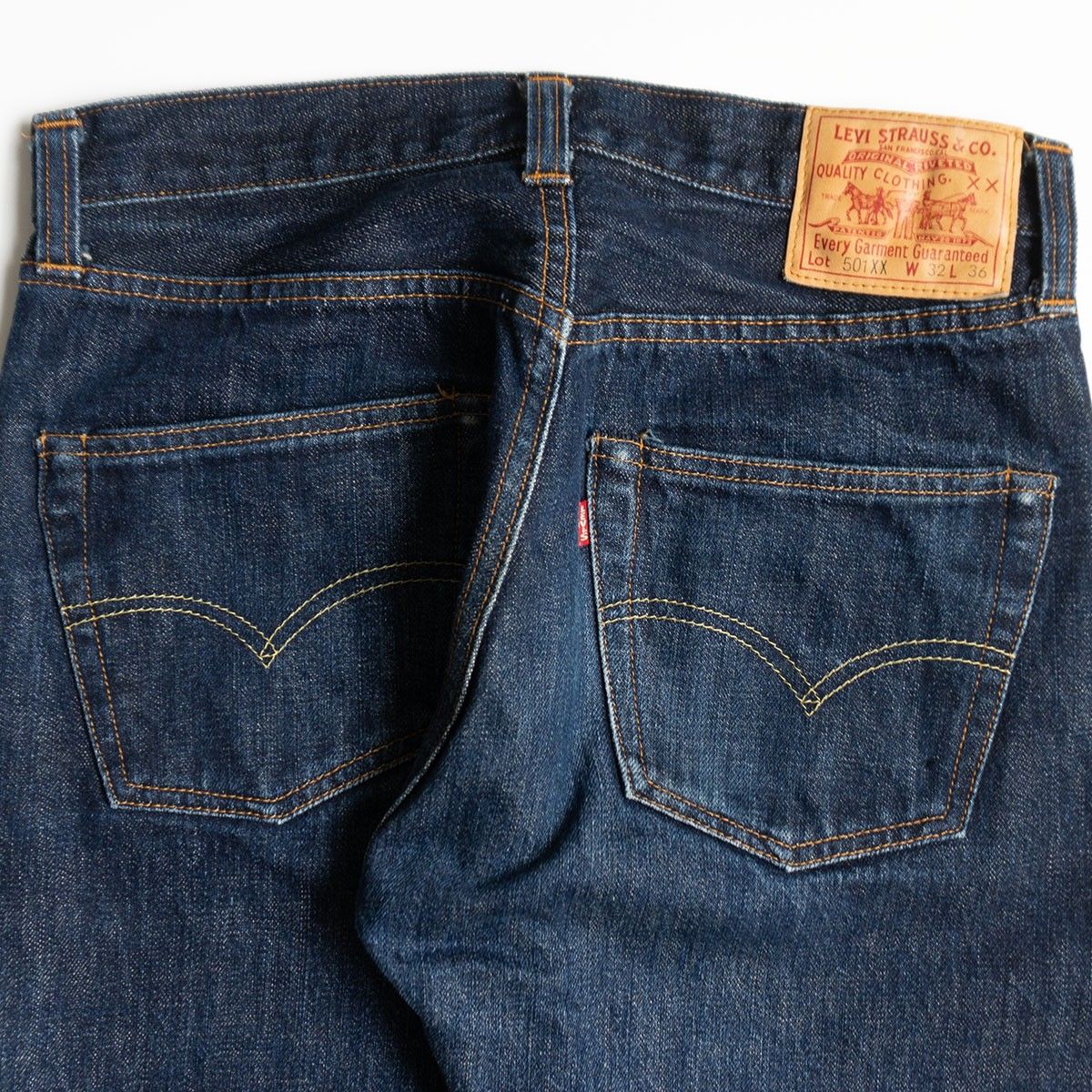 00s Levi's 501XX バレンシア USA製 濃紺 耳付 W32 80s Levi's 501 USA製 バレンシア 濃紺 赤耳 W35 USA製 levi's 501XX