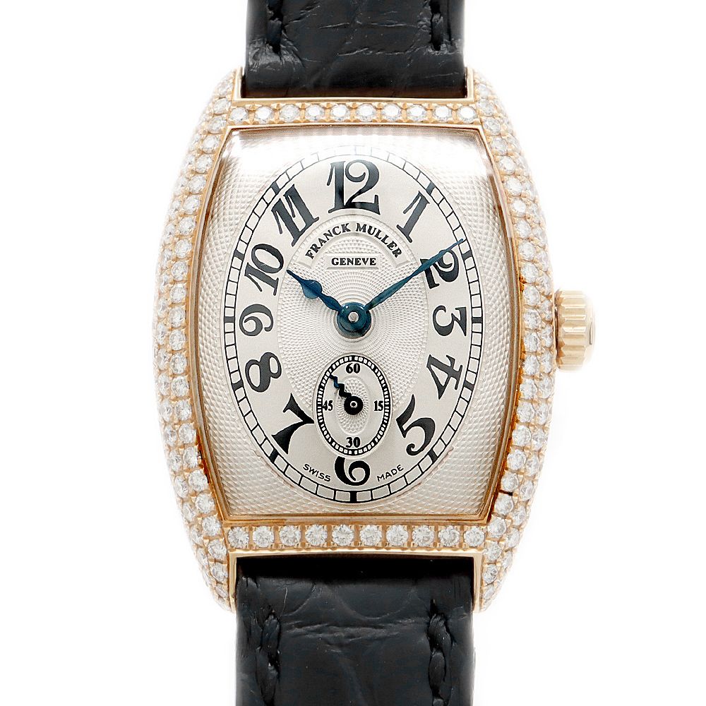 フランクミュラー トノーカーべックス 1752 黒文字盤腕時計