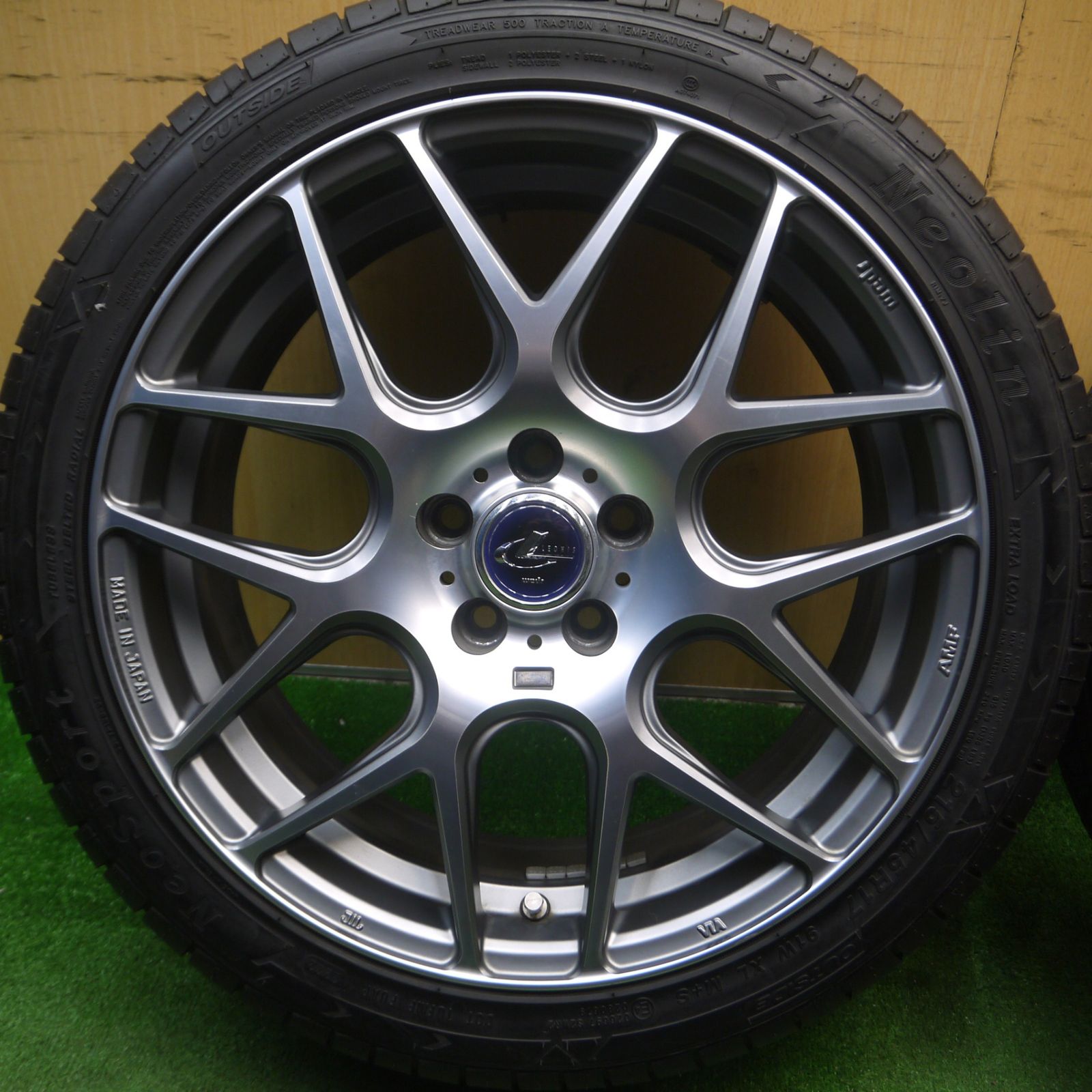 Weds LEONIS-レオニス- NAVIA06 17インチスタッドレスタイヤ ウェッズ