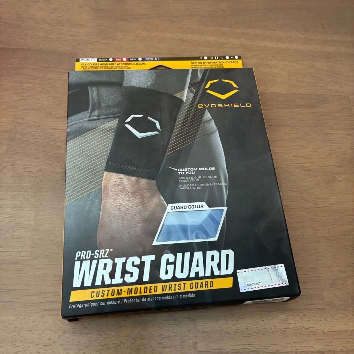 Evoshield SRZ-PROブラック Mサイズ リストガード リストバンド 野球 エボシールド リストガード Pro-SRZ 2.0 WB57460 Evoshield