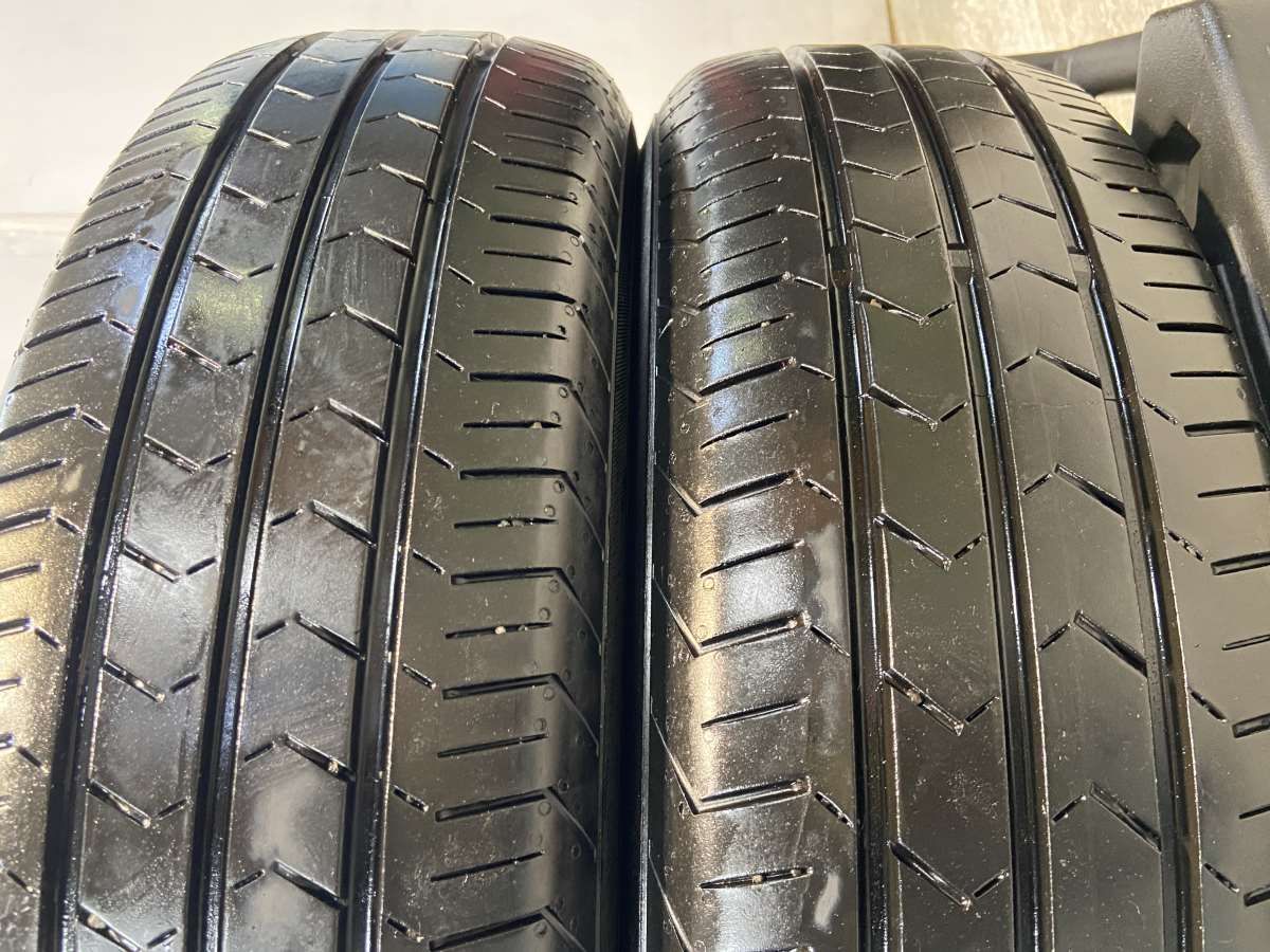 165-65R15☆8分山 ヨコハマ ブルーアース☆中古タイヤ【2本セット】送料
