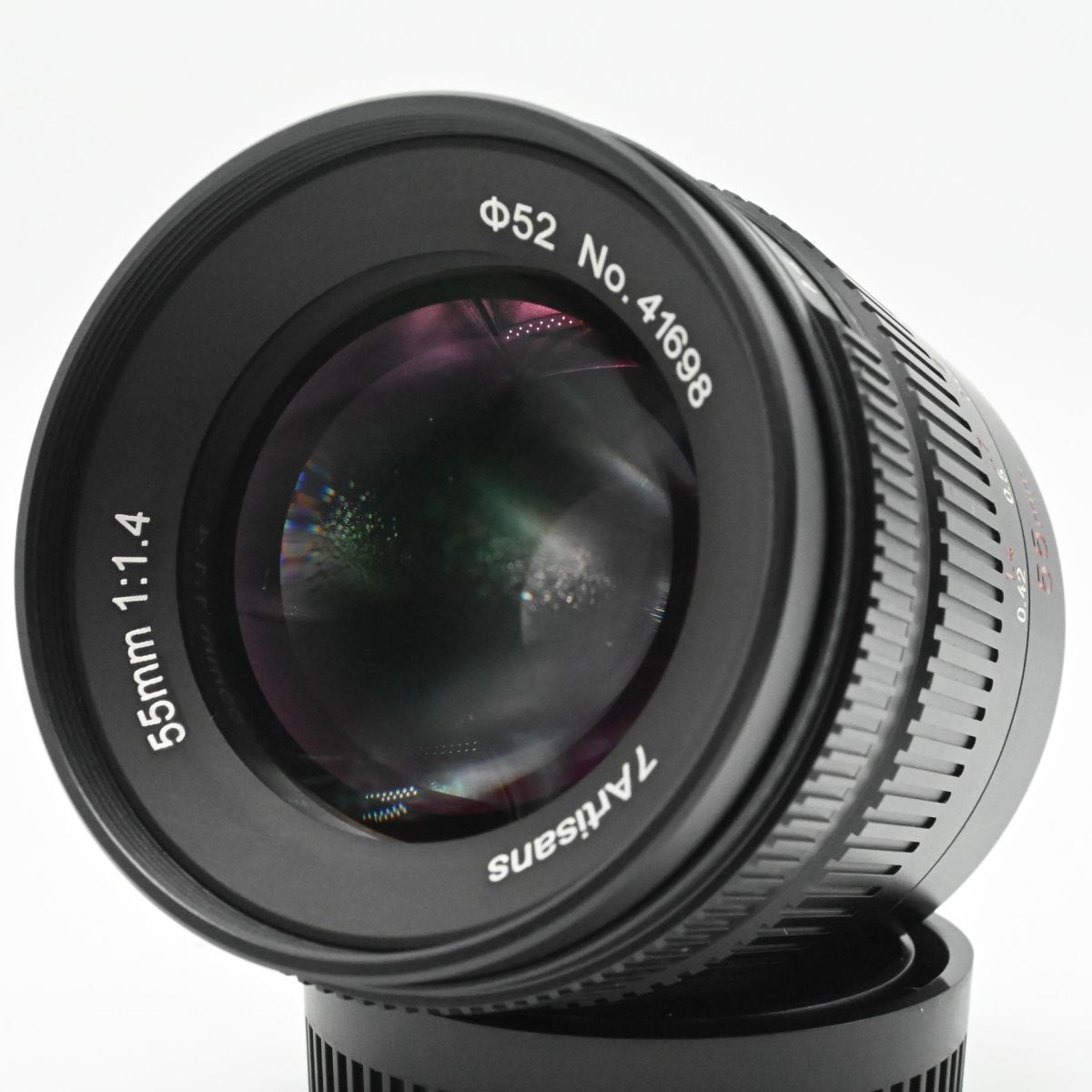 新品級の極上美品/動作◎ 七工匠 7Artisans 55mm F1.4 II マイクロフォーサーズ ブラック レンズ - メルカリ