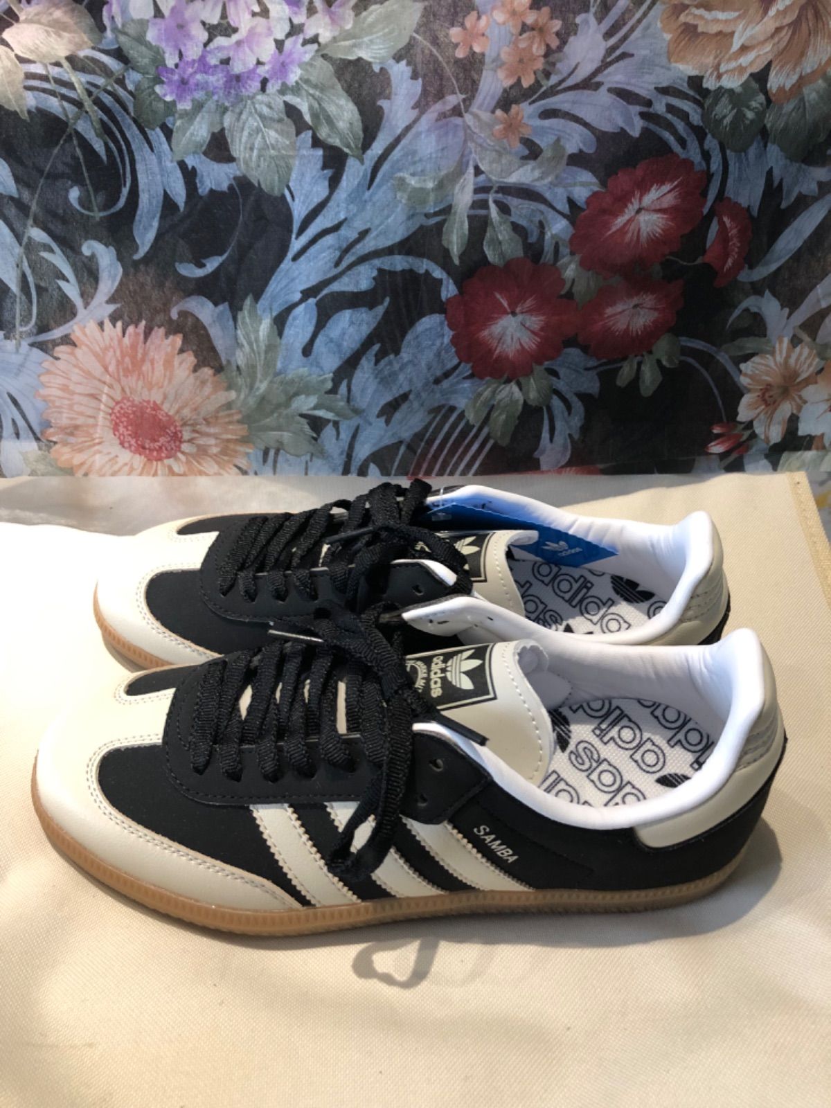 adidas SAMBA OG アディダス サンバ レディース スニーカー ブラック&ベージュ