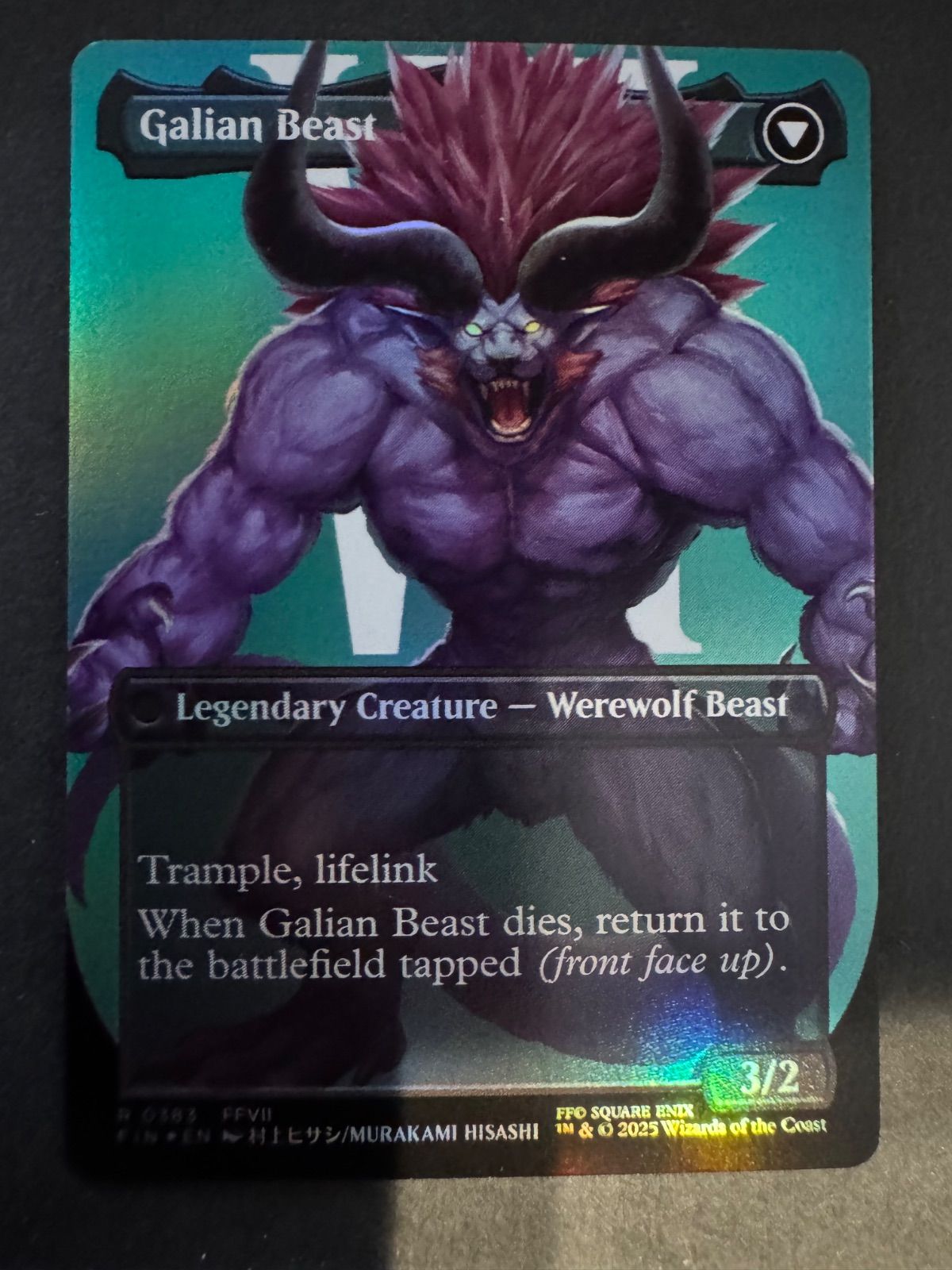 MTG ヴィンセント・ヴァレンタイン ガリアンビースト 英語 foil