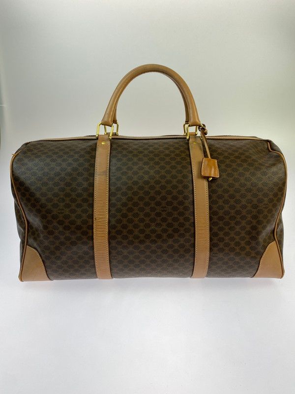 品 CELINE セリーヌ マカダム ボストンバッグ カバン 鞄 180-251026-ks-25-min