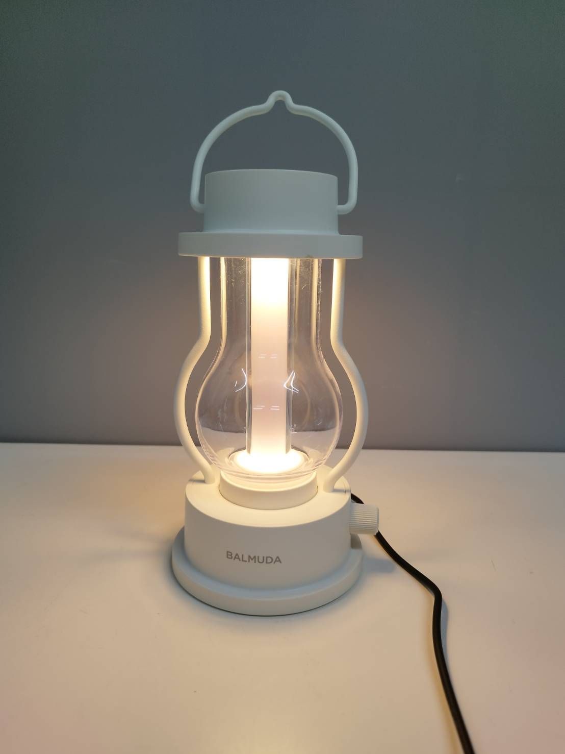 良品】BALMUDA The Lantern L02A-WH/ポータブルランタン L02A-WH