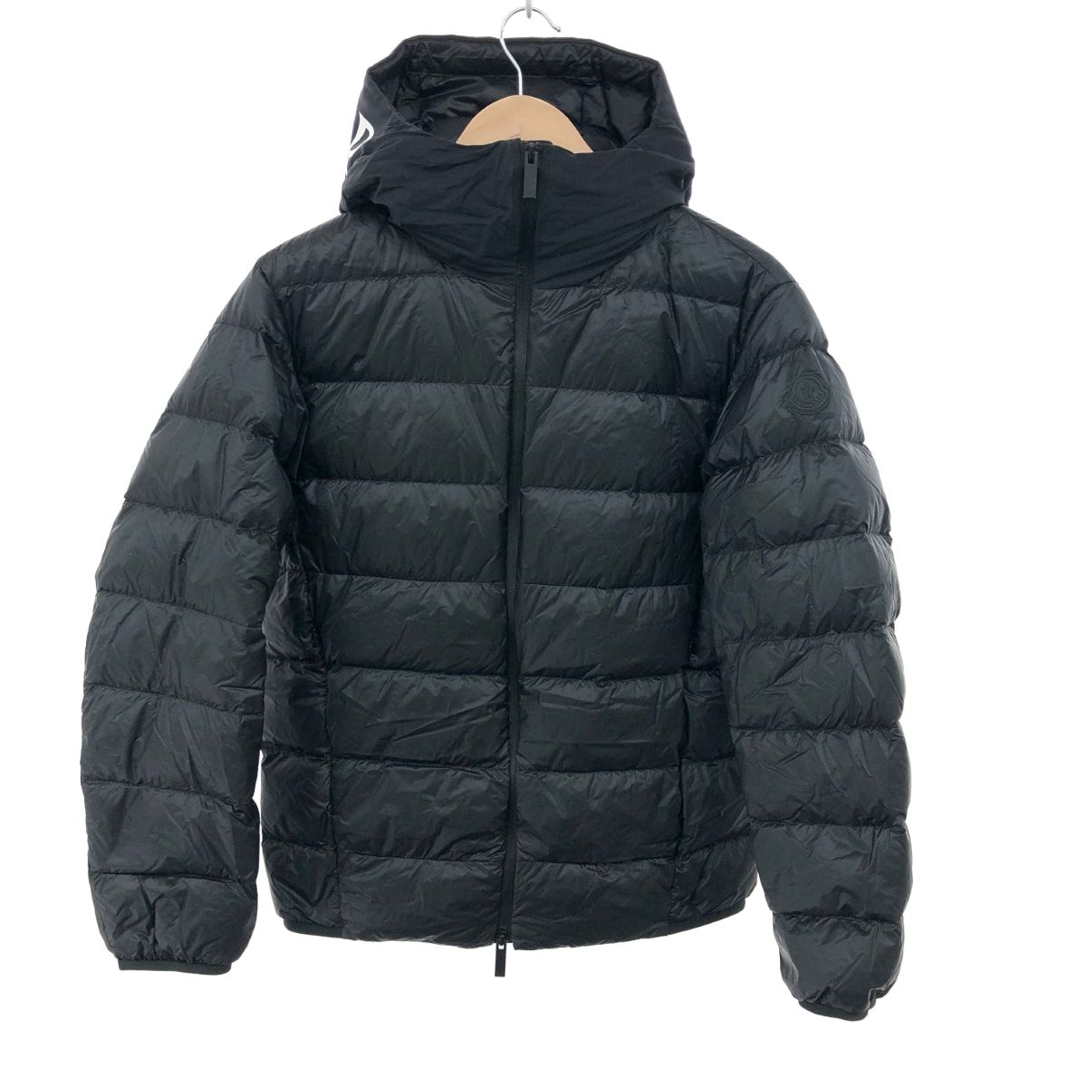 良好 MONCLER モンクレール PROVINS ダウンジャケット サイズ 1 ブラック メンズ 241005004465