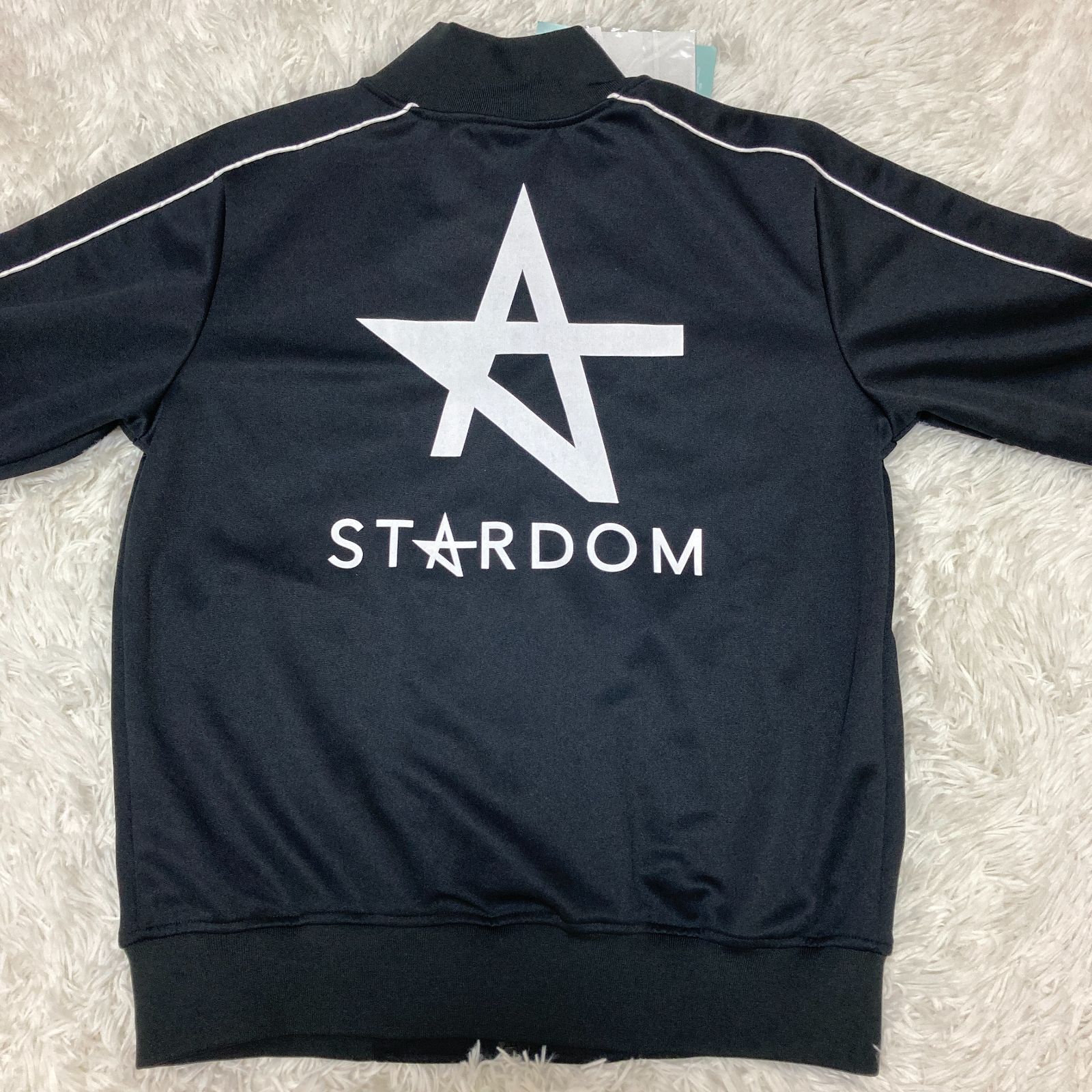 M スターダム なつぽい 複製サイン入りステッカー付 トラックジャケット パンツ スターダム STARDOM ジャージ トラックジャケット なつぽい選手