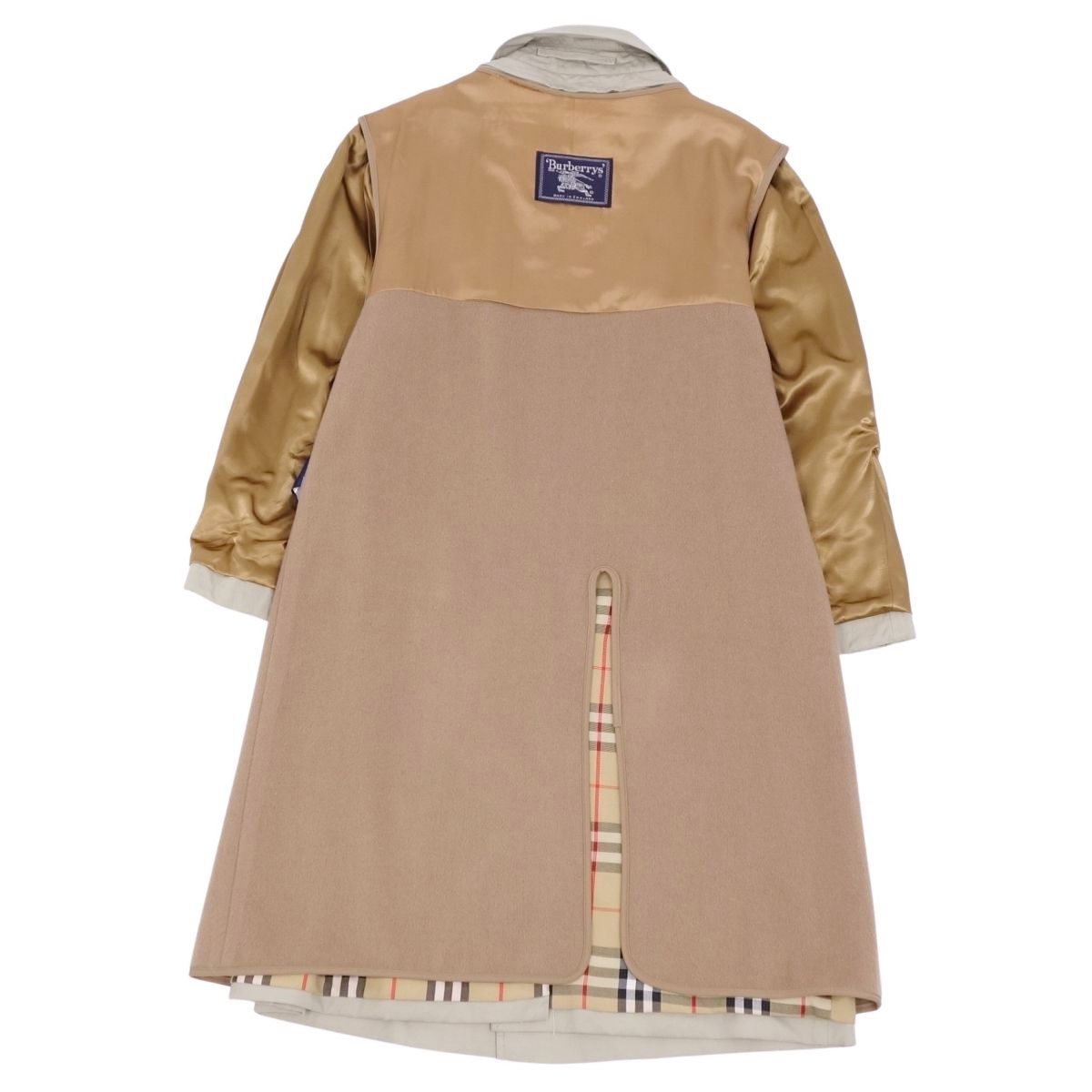 バーバリー　Burberrys ステンカラー　バルマカーン　コート　ライナー付き バーバリー 英国製 ステンカラーコート バルマカーン ライナー付