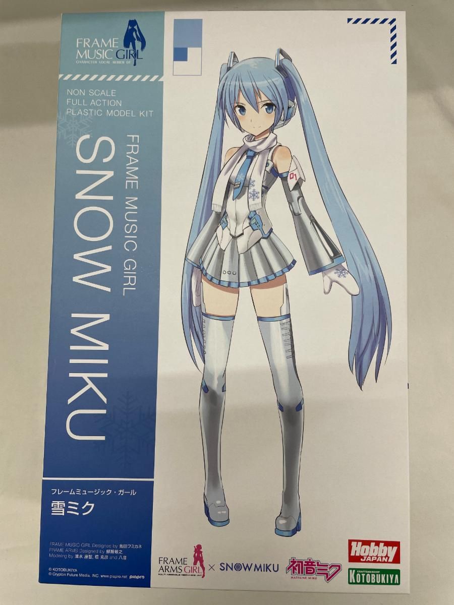 コトブキヤ フレームミュージック・ガール 初音ミク 新品未開封 フレームミュージック・ガール ハンドスケール 初音ミク｜フレーム