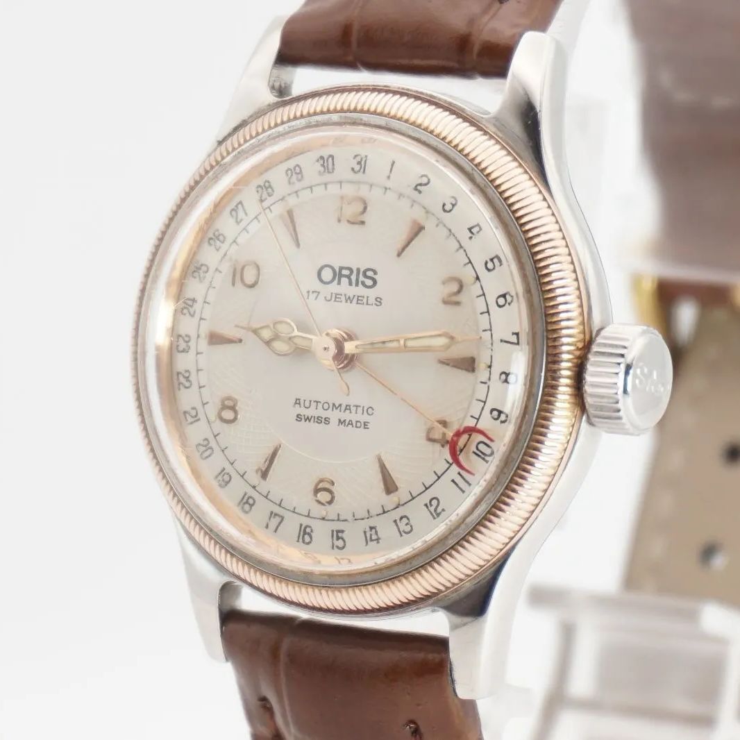 稼動品 新品ベルト オリス ORIS ビッグクラウン ポインターデイト  