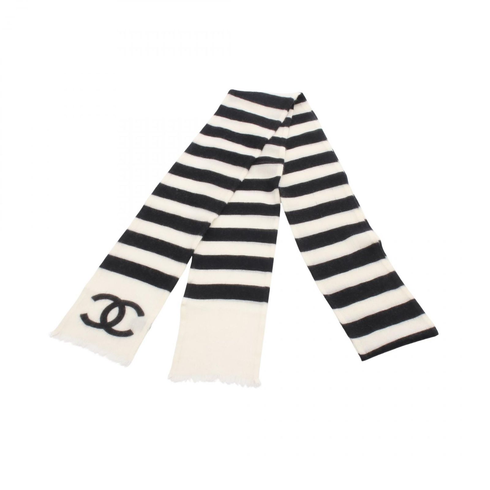 シャネル CHANEL ストール ココマーク ブラック その他 スカーフ