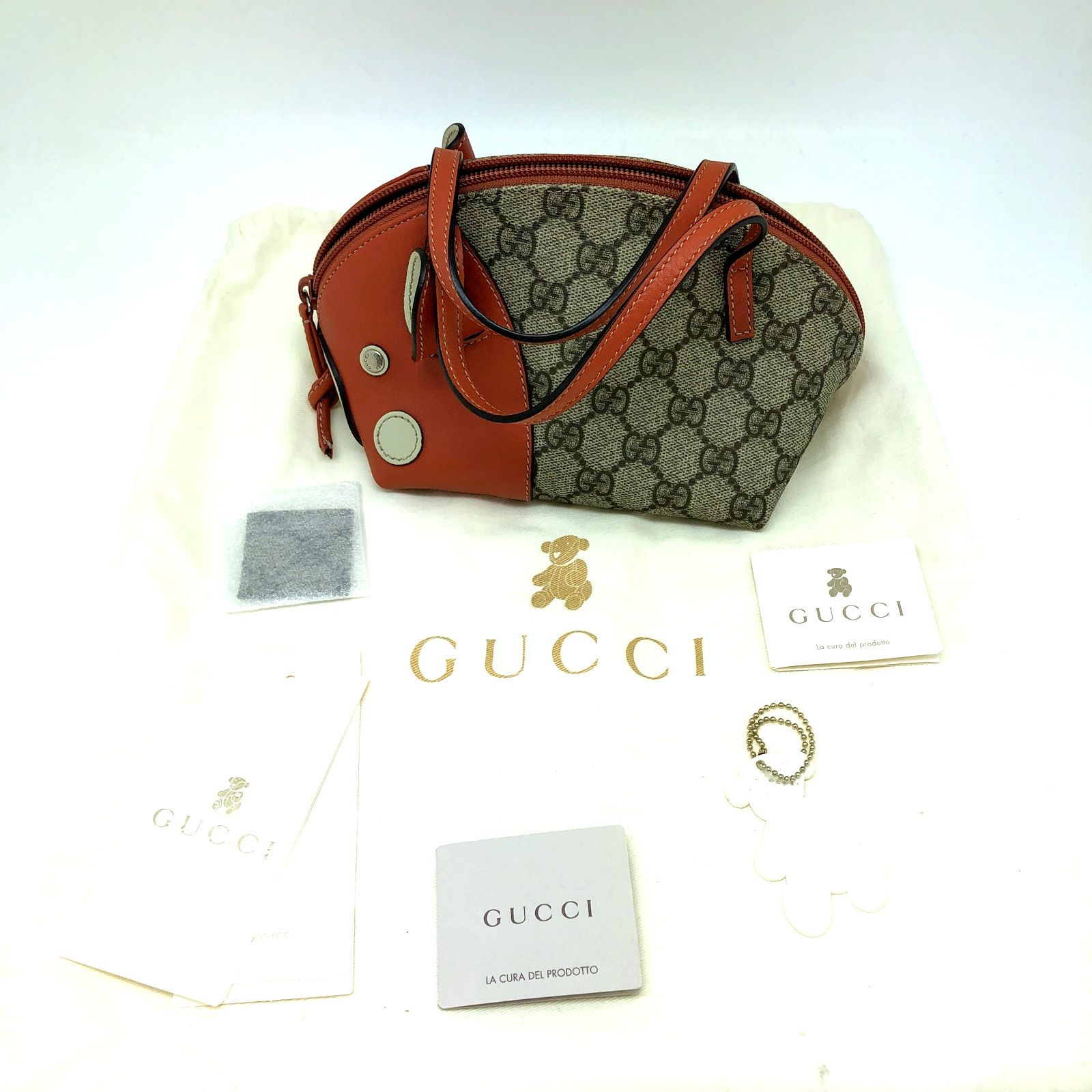 GUCCI グッチ ハンドバッグ GG柄 271093 ピッグ - メルカリ
