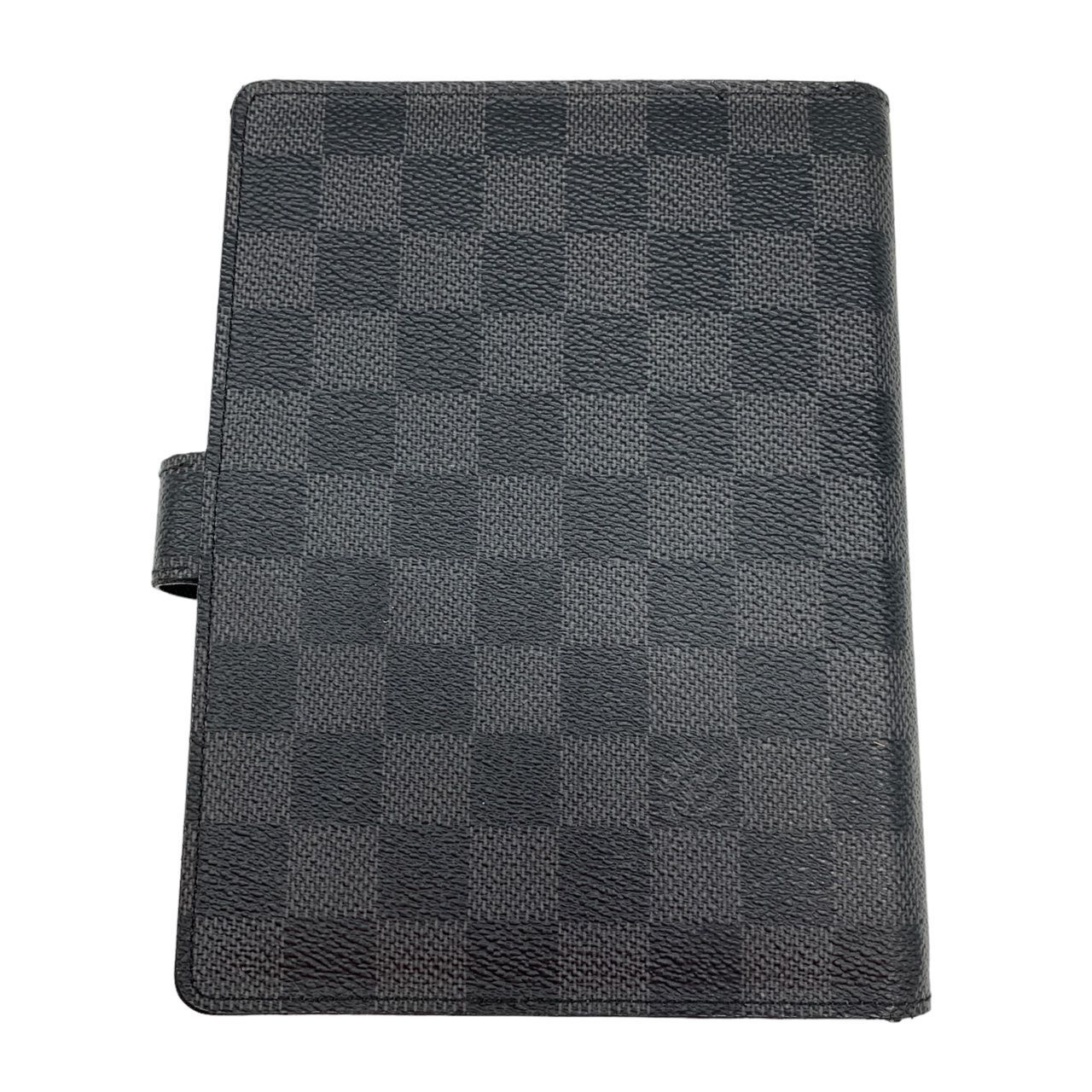 ♪0837 ルイヴィトン 手帳カバー アジェンダMM R20242 ダミエ・グラ