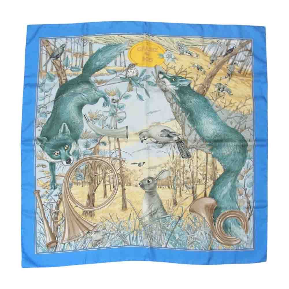 HERMES エルメス CHASSE au BOIS 森の狩猟 スエード ベスト HERMES