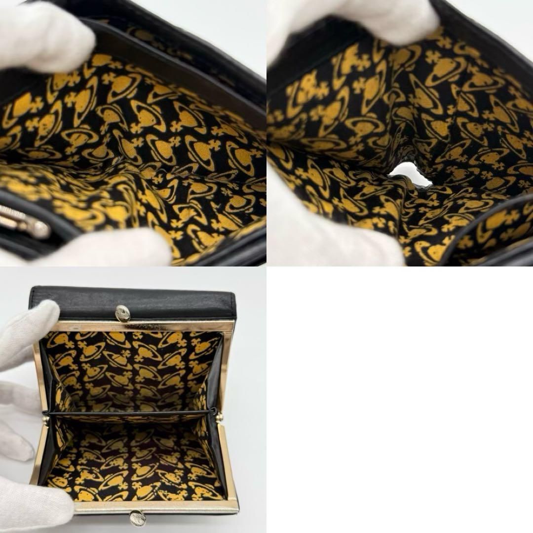 三つ折り がま口財布