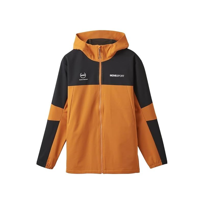 彡DESCENTE デサント HEATNAVI ソフトシェル バックロゴ フルジップフーディー ORBK O 0