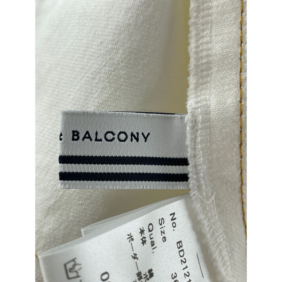 BORDERS at BALCONY ボーダーズアットバルコニー 【美品】BD2121-3H-38