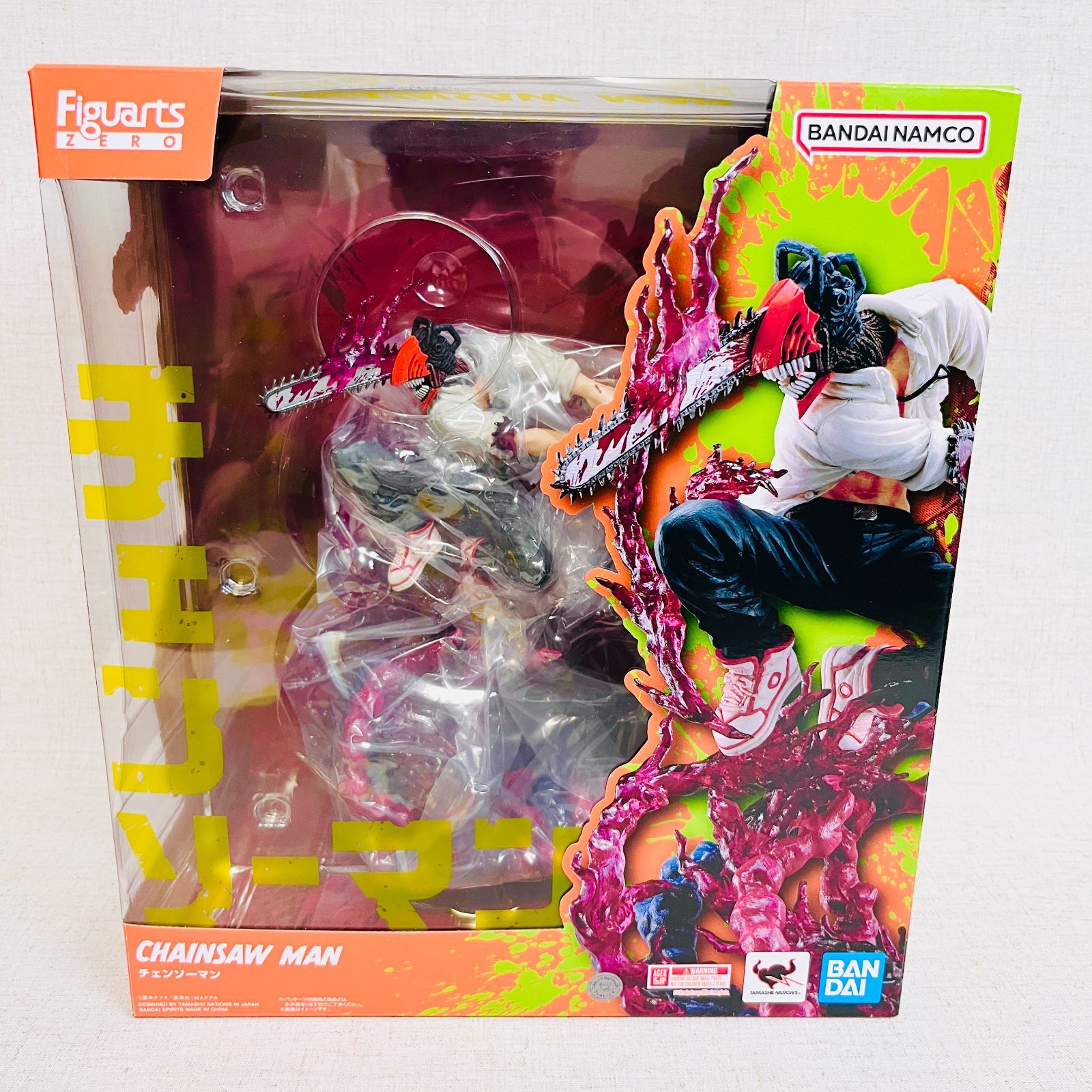 未開封品】フィギュアーツZERO チェンソーマン 約210mm PVC&ABS