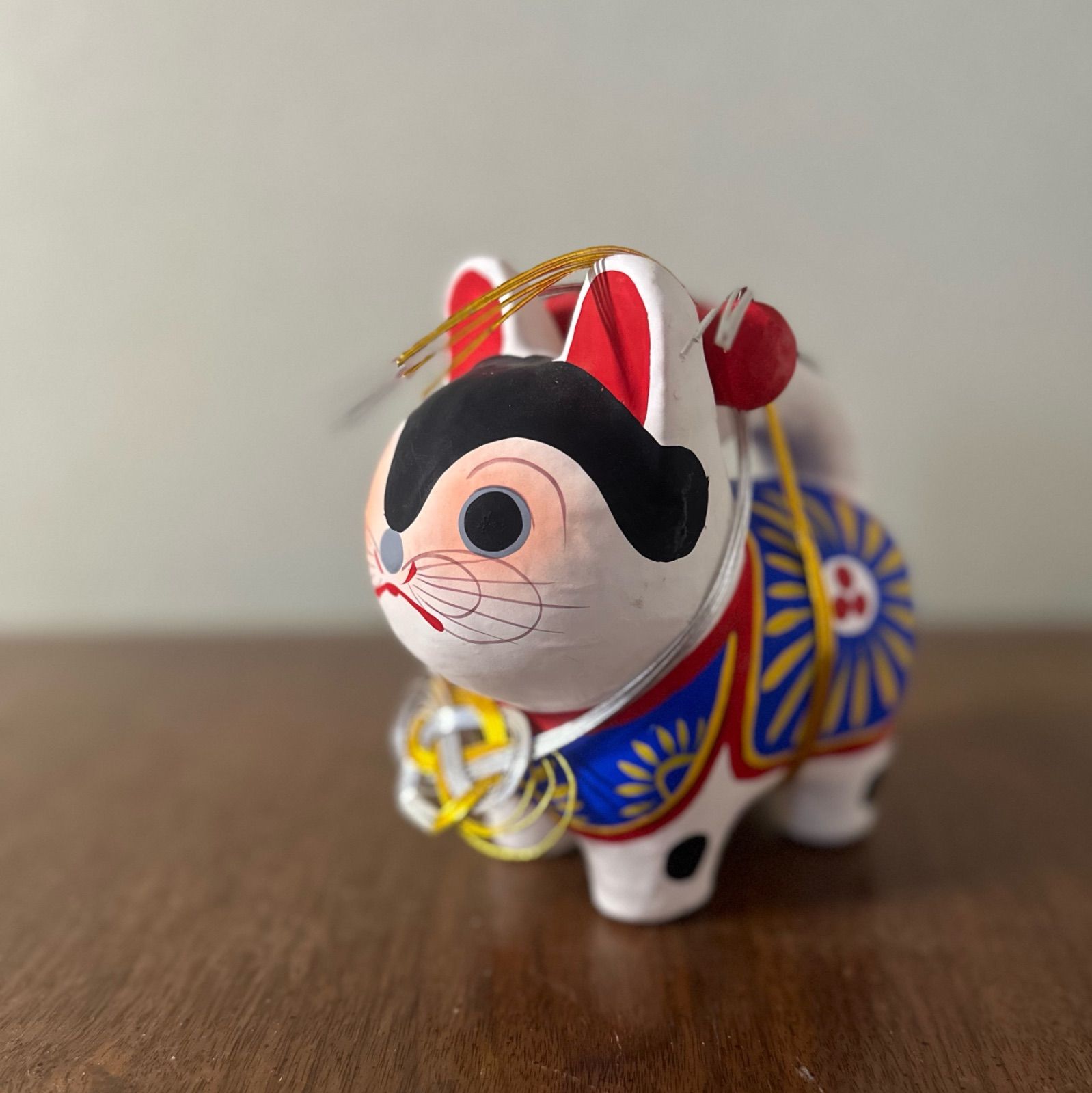 江戸玩具◇張り子 張子 戌 狛犬◇縁起物 郷土玩具 民藝 和紙 干支 招福