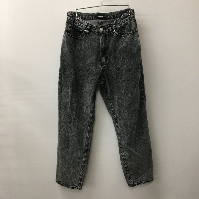 XLARGE エクストララージ 24AW CHEMICAL WIDE DENIM PANTS 101244031005 ケミカル ウォッシュ デニムパンツ ボトムス 153-241218-at-11-tei