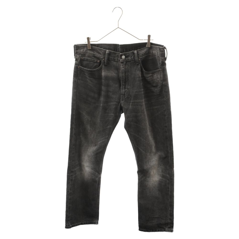 Levi's (リーバイス) 513 SLIM STRAIGHT PANTS スリム ストレートデニムパンツ ブラック PC9-08513