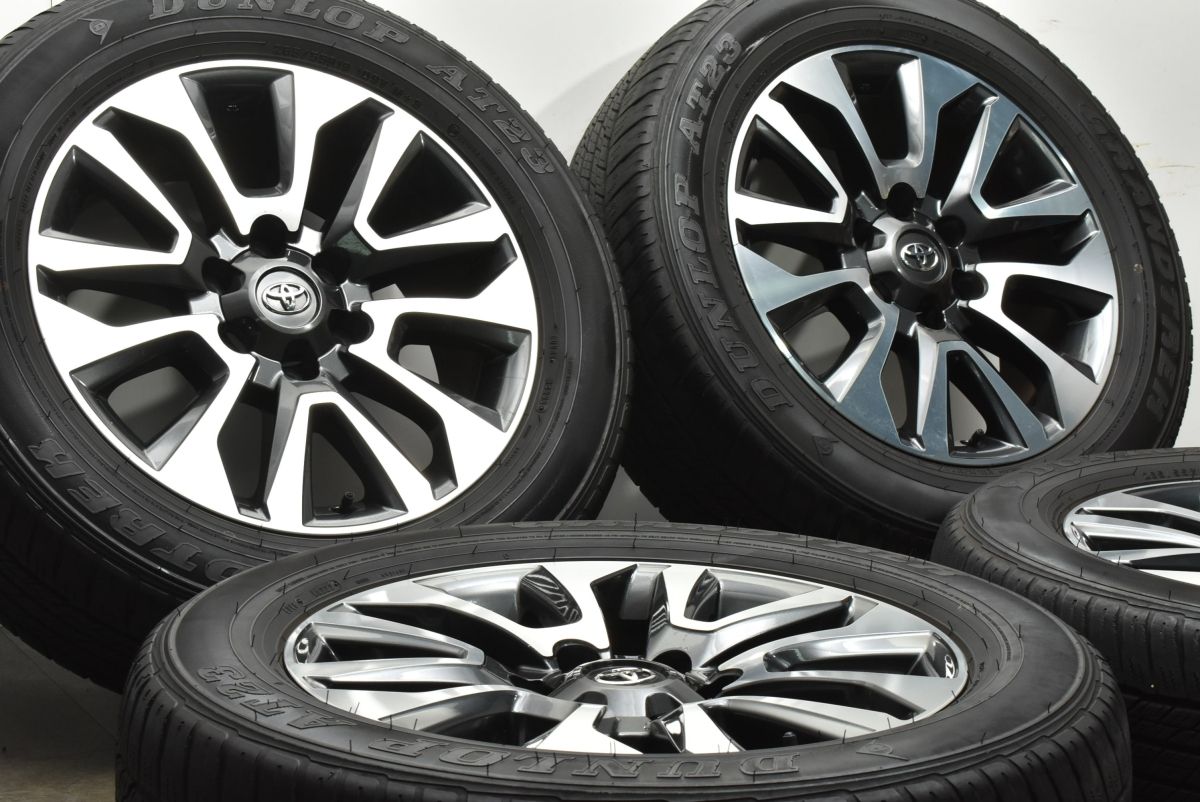 交換用に】トヨタ 150 プラド 後期 TZ-G 純正 19in 7.5J +25 PCD139.7 