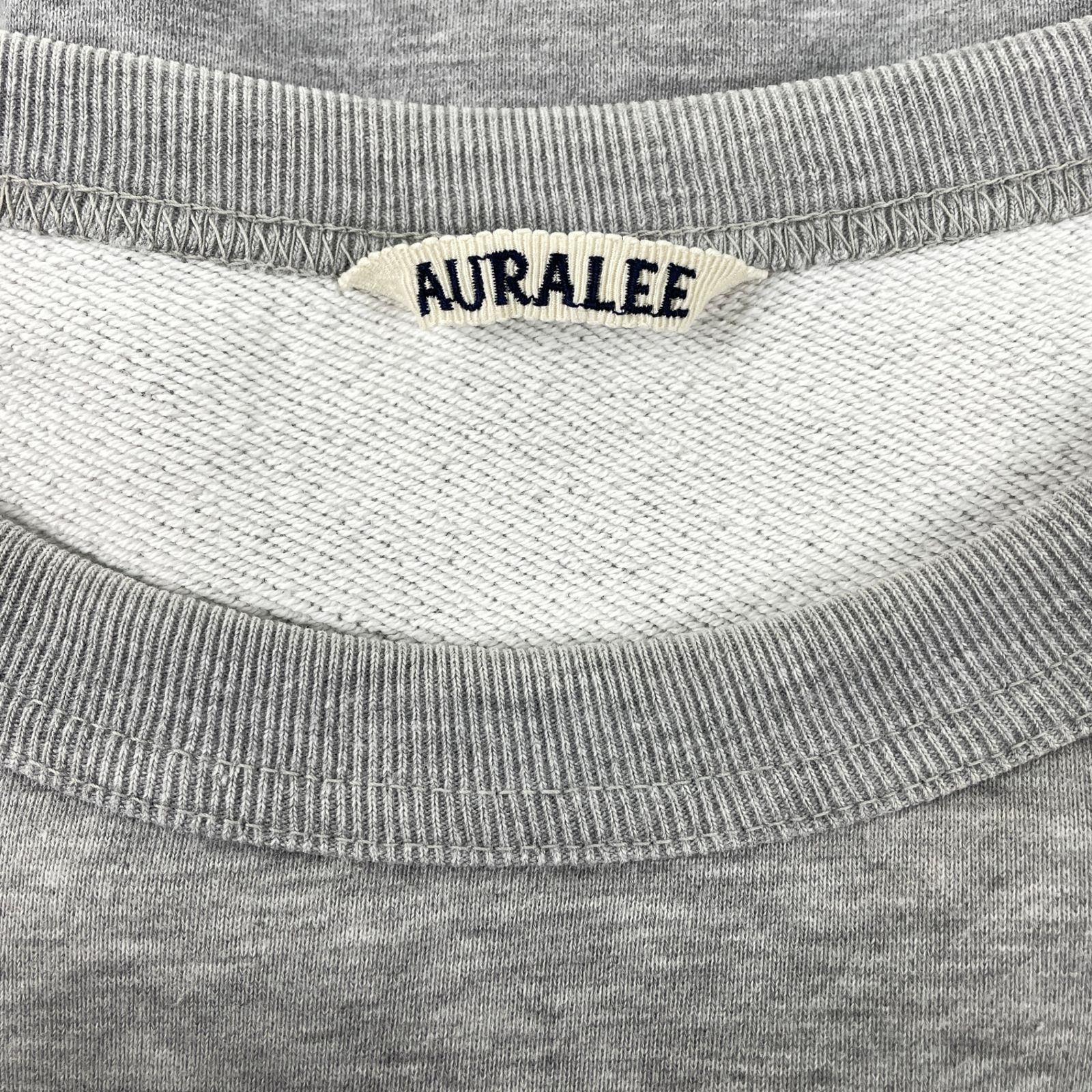 AURALEE オーラリー A6SP02HS HIGH GAUGE SWEAT BIG PO ハイゲージ 