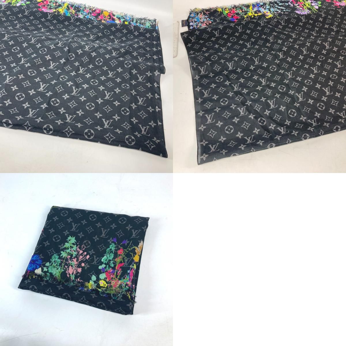 LOUIS VUITTON ルイヴィトン ストール エトール・モノグラム  