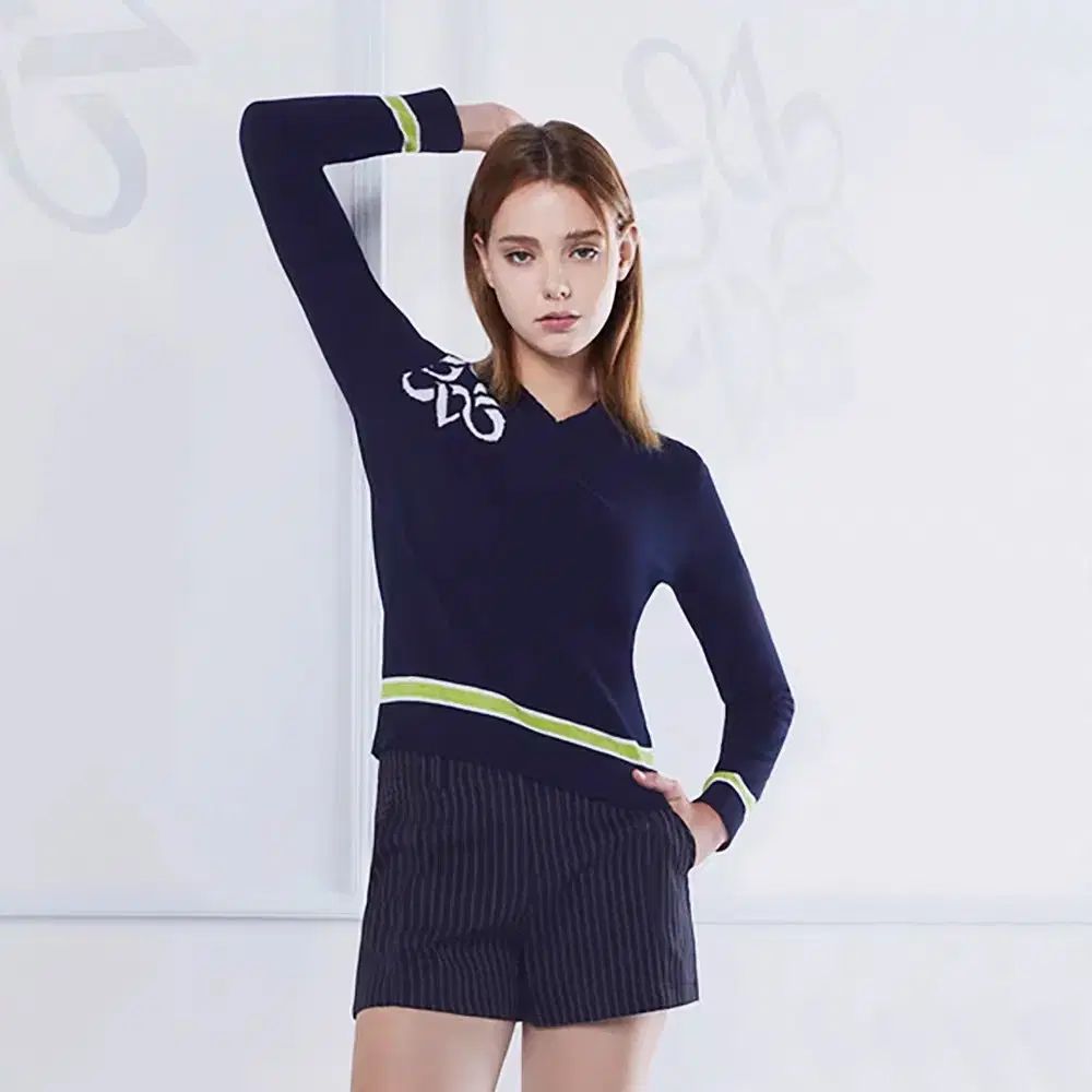 ニット ネイビー